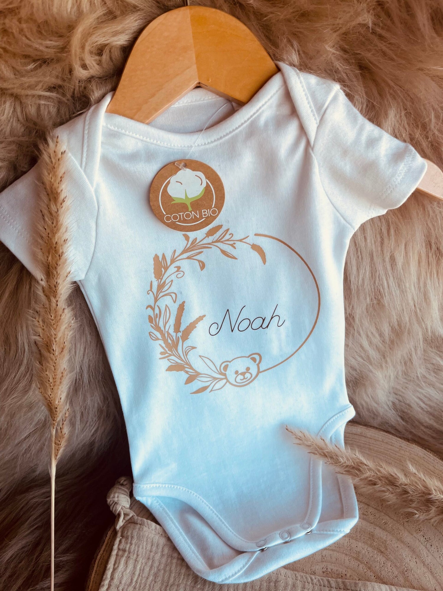 Body personnalisé petit ourson | BabaNono