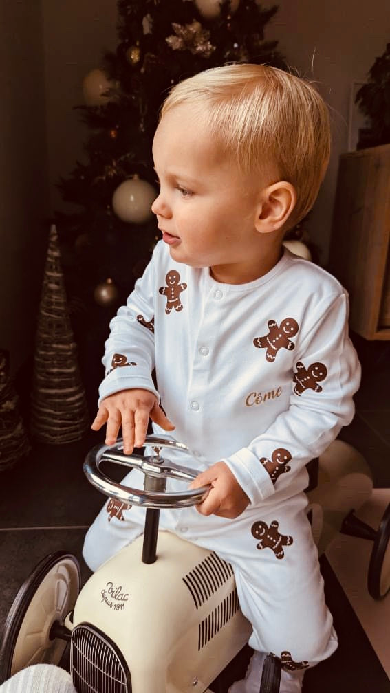 Pyjama de Noël pain d'épices