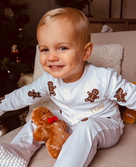 Pyjama de Noël pain d'épices