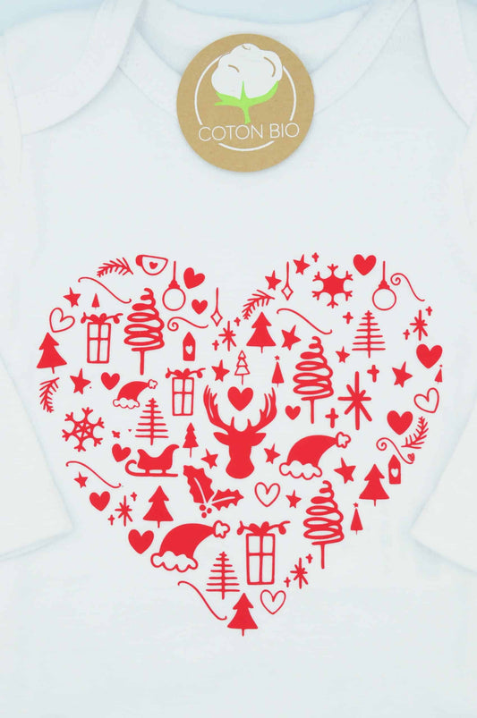 body personnalisé noel