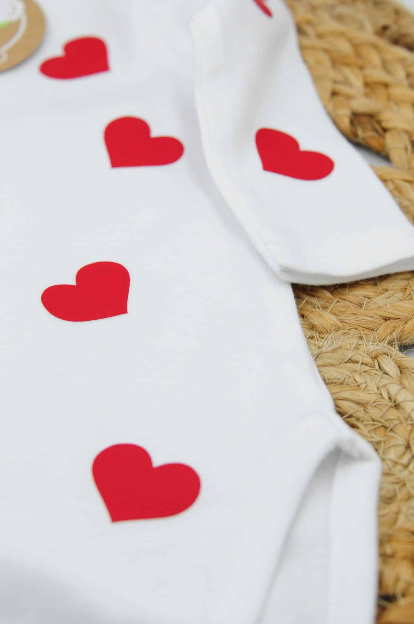 Body personnalisé avec coeur