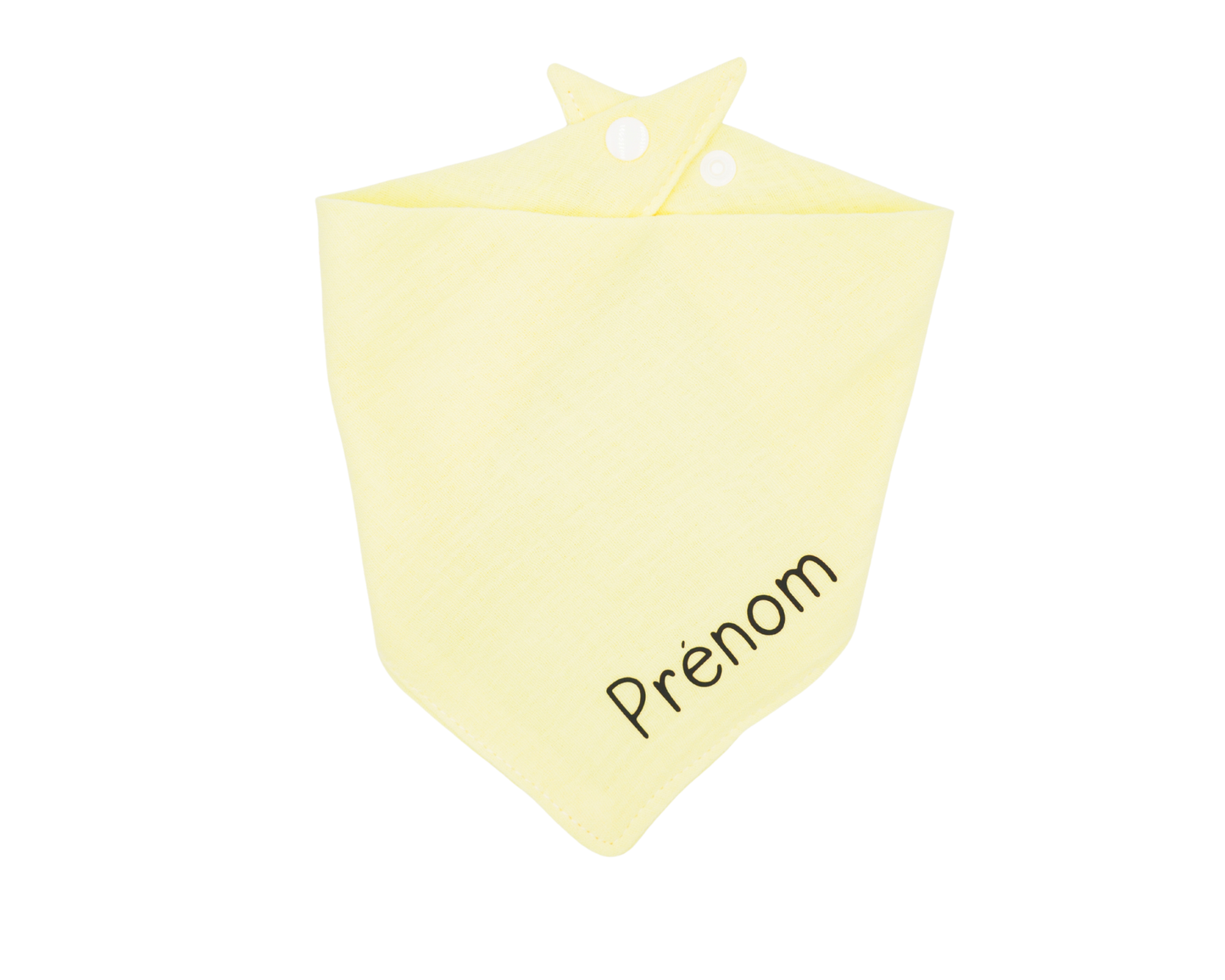 Primeiro nome personalizado babador