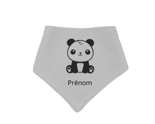 Bavoir personnalisé panda