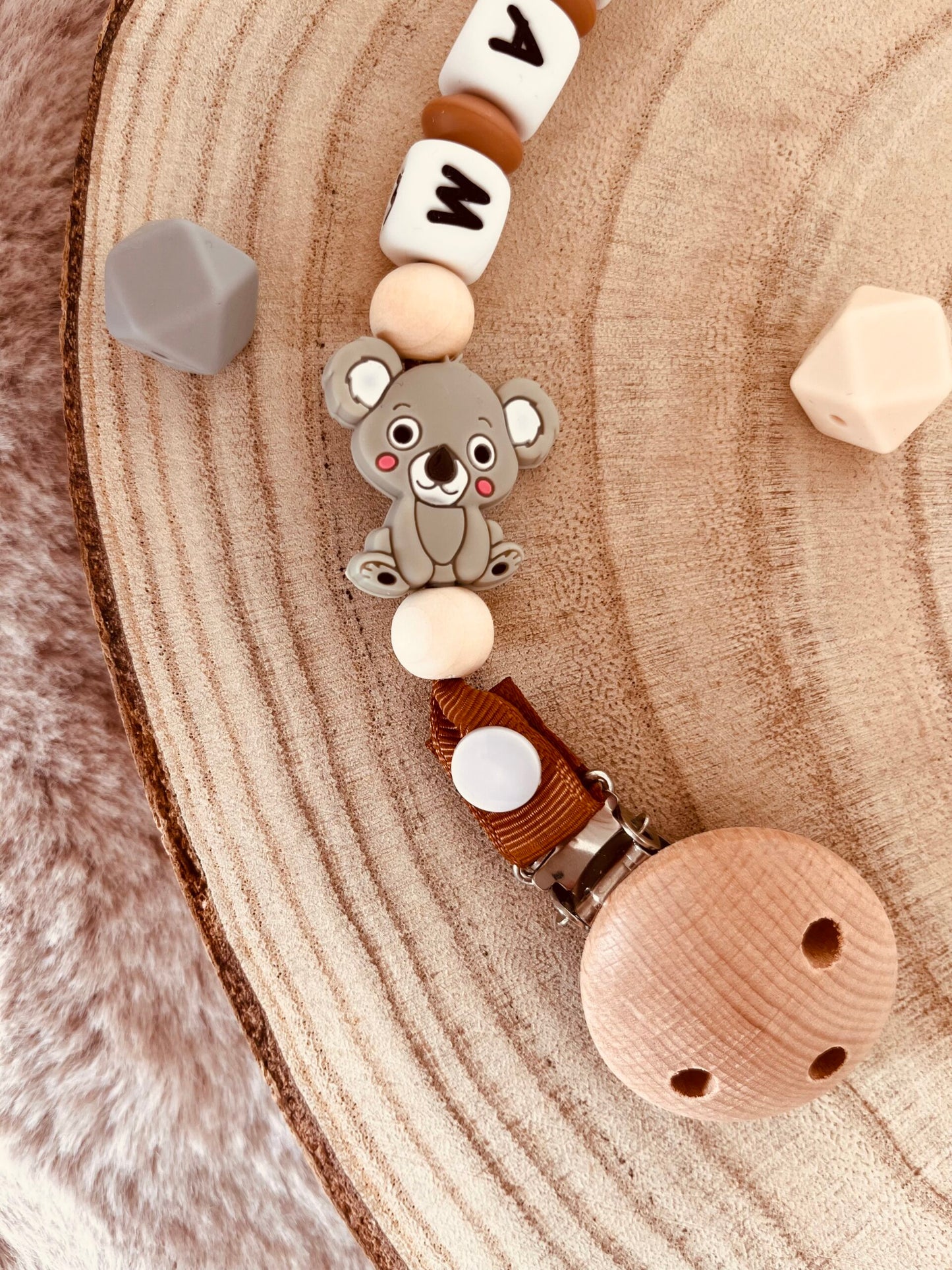 Attache doudou koala