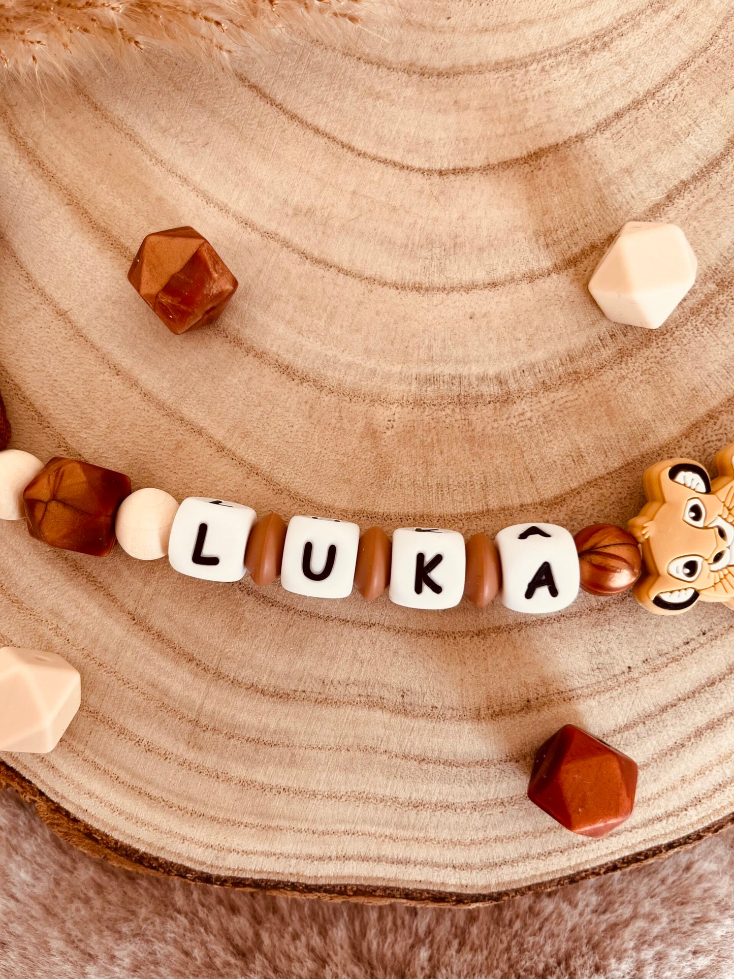 Attache doudou Le roi lion