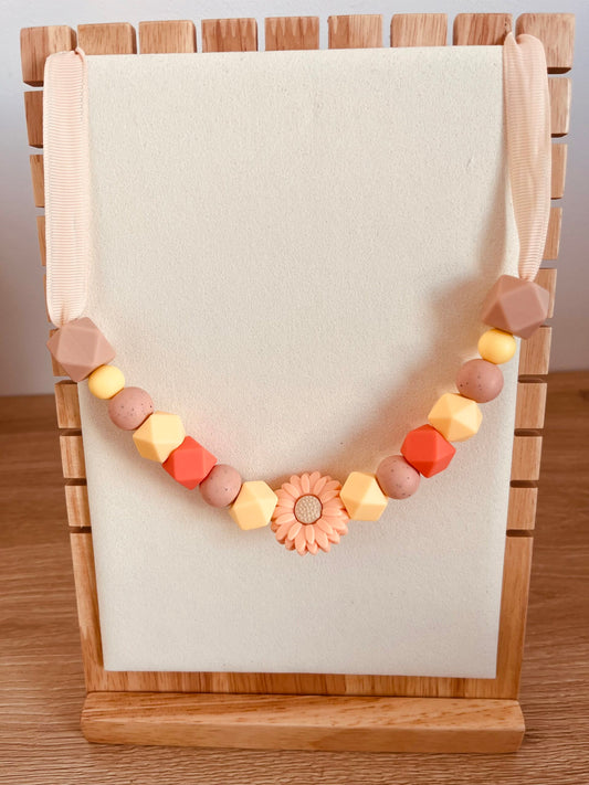 Collier d'allaitement marguerite