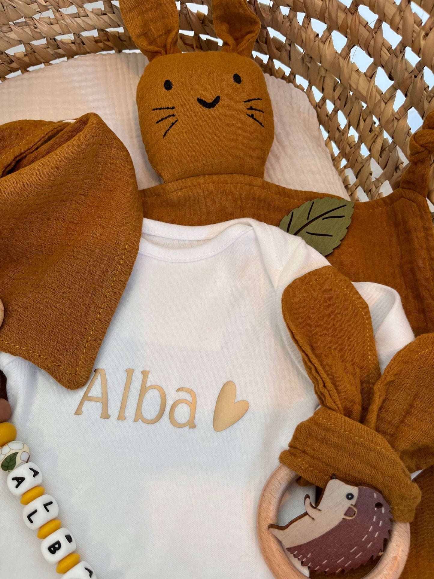 Coffret personnalisé bébé automne