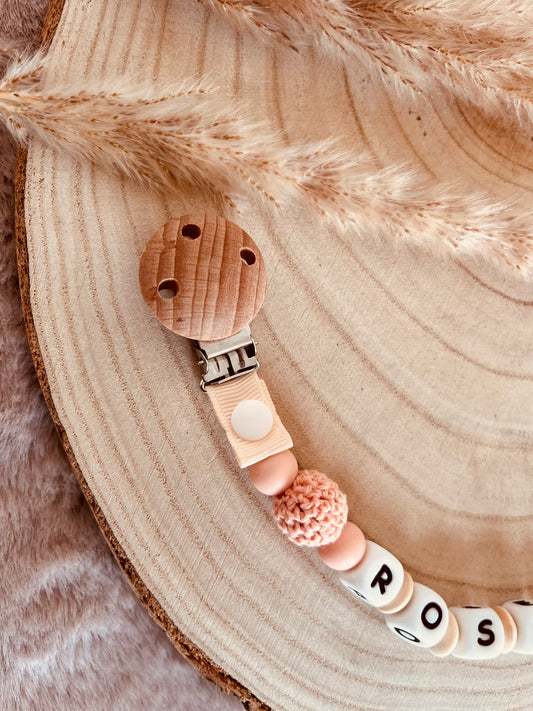 Attache doudou marguerite