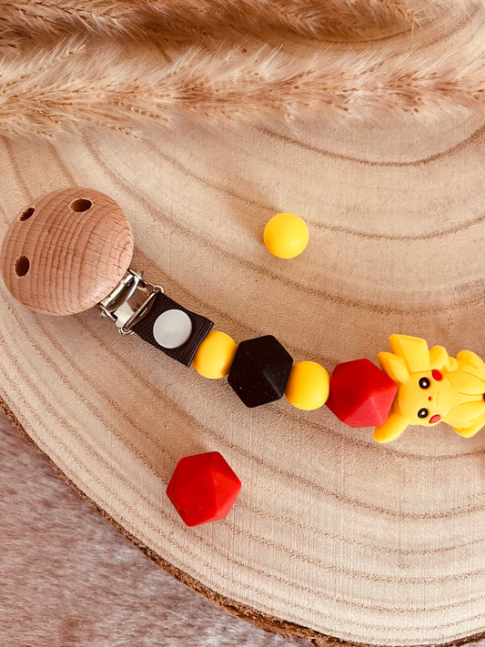 Attache doudou Pikachu