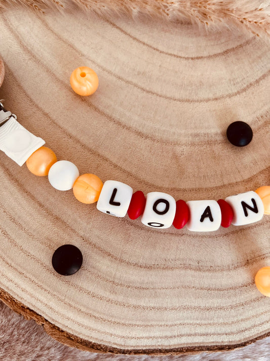 Attache tétine foot real de madrid