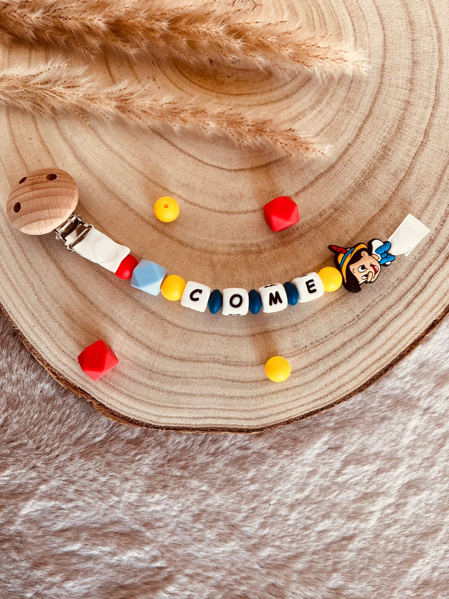 Attache tétine Pinocchio