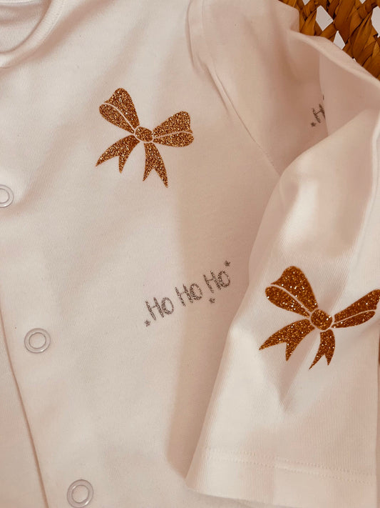 Pyjama noeud de Noël