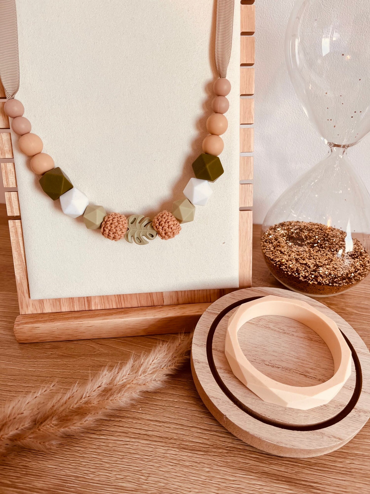 Coffret d'allaitement vert sauge