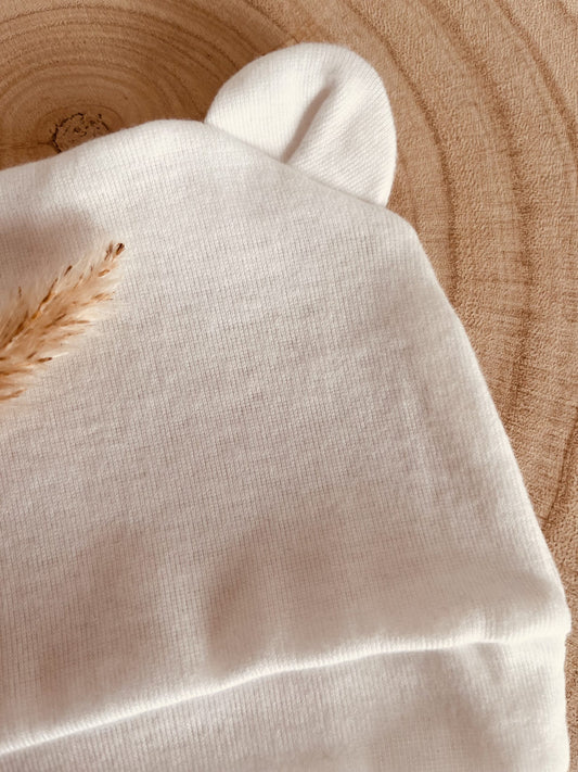 Bonnet personnalisé blanc