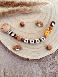 Attache tétine Winnie L'ourson