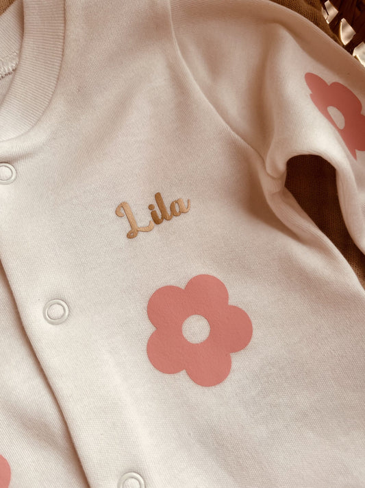 Pyjama marguerite rose