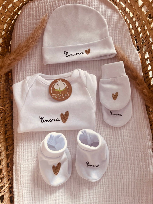 Coffret naissance petit coeur