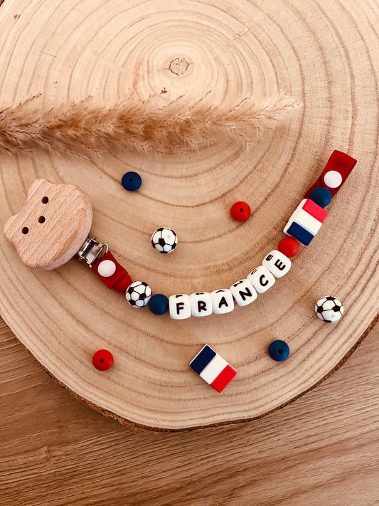 Attache tétine Equipe de france