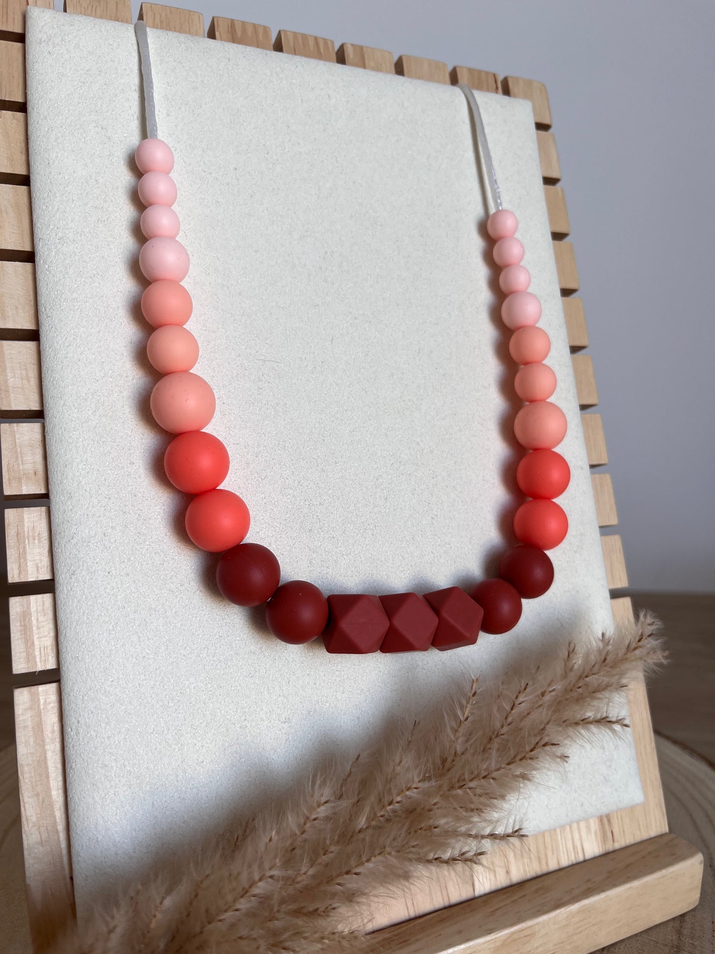 Collier d'allaitement et de portage Terracotta