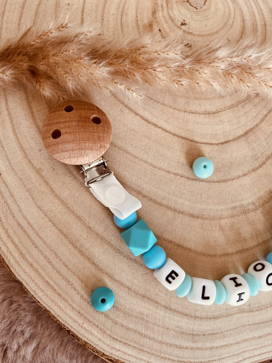 Türkisschildkröten -Schnuller befestigen