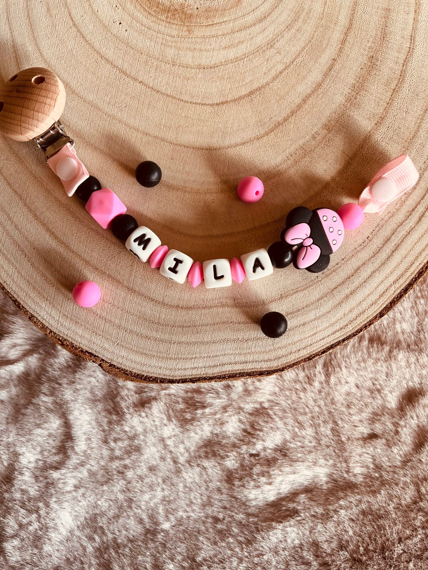 Attache tétine Minnie