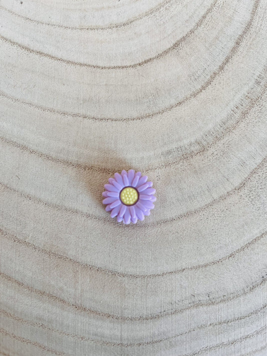 Marguerite Parme silicone pearl