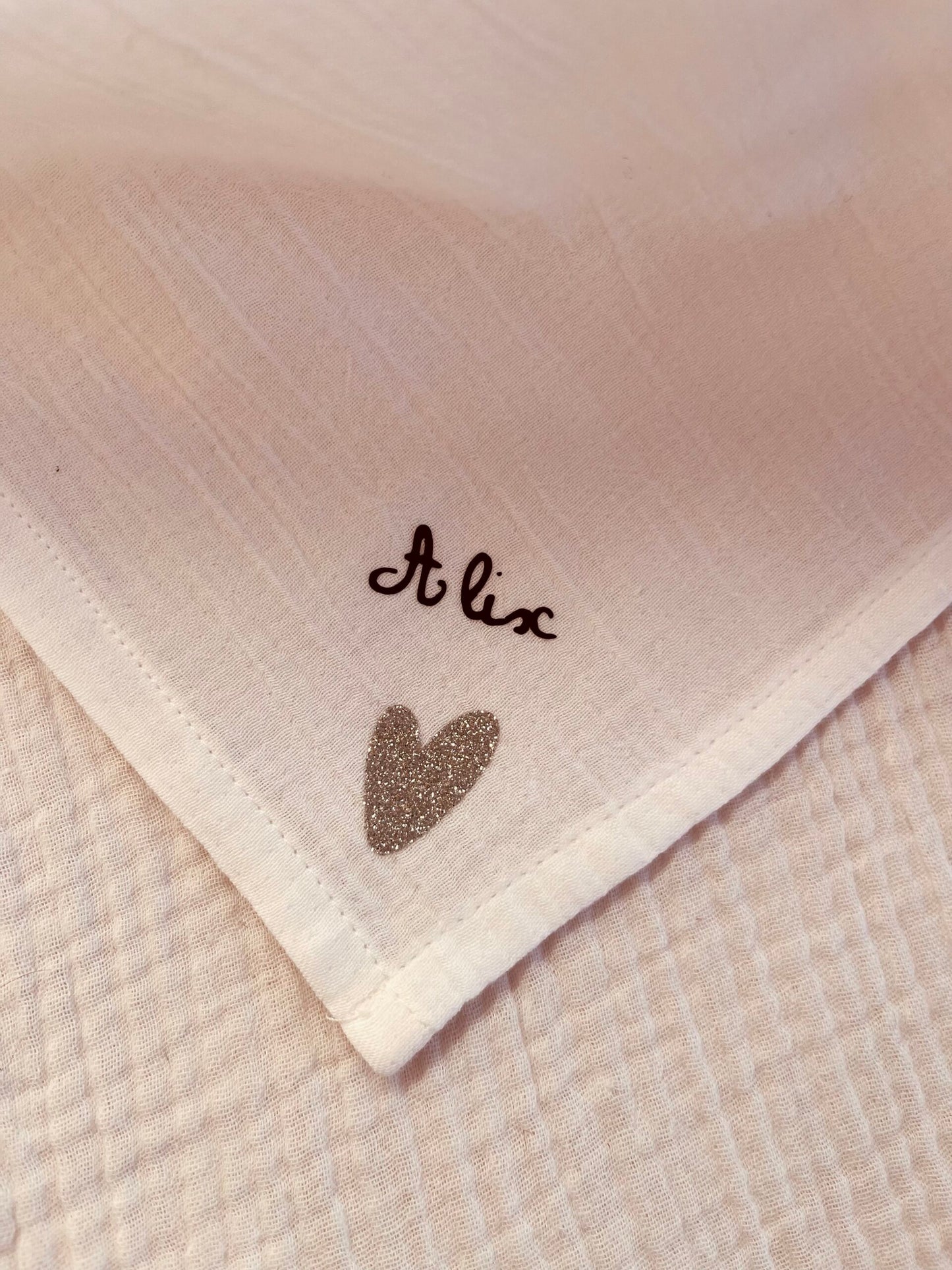 Lange de coton personnalisé