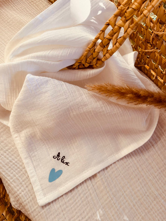 Lange de coton personnalisé