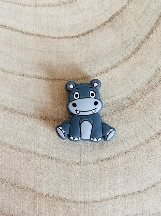 Perle silicone Hippopotame