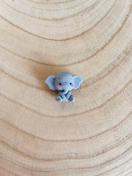 Perle Silicone 3D élephant