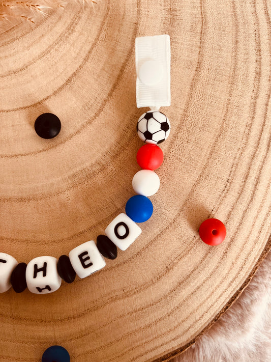 Personalisierter Schnullerfußballfußballfußball