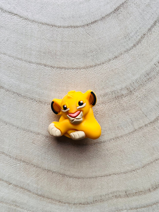 Perle silicone 3D Le Roi Lion Simba
