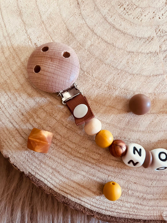 attache tétine personnalisé toy story woody