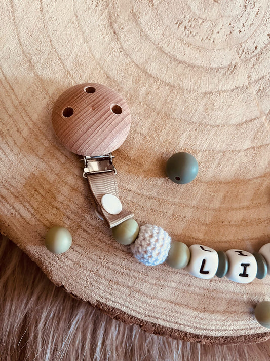 Attache tétine personnalisé koala