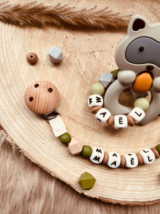 coffret naissance personnalisé raton laveur