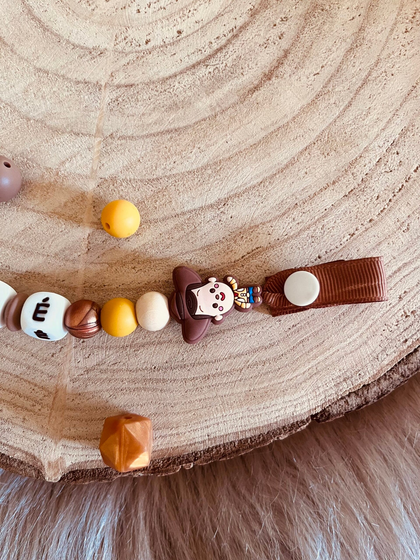 attache tétine personnalisé toy story woody