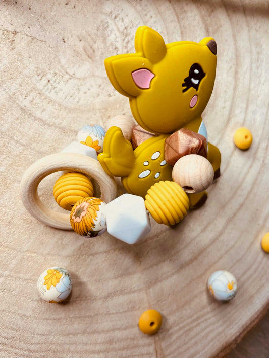 anneau de dentition biche camel