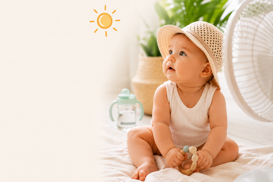 Canicule et bébé : 10 erreurs à éviter pendant les fortes chaleurs