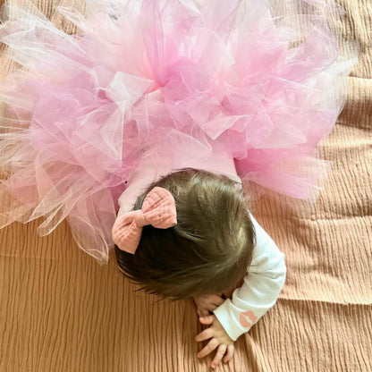 Ensemble tutu bébé rose