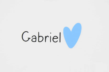 Blue personalized long sleeve body