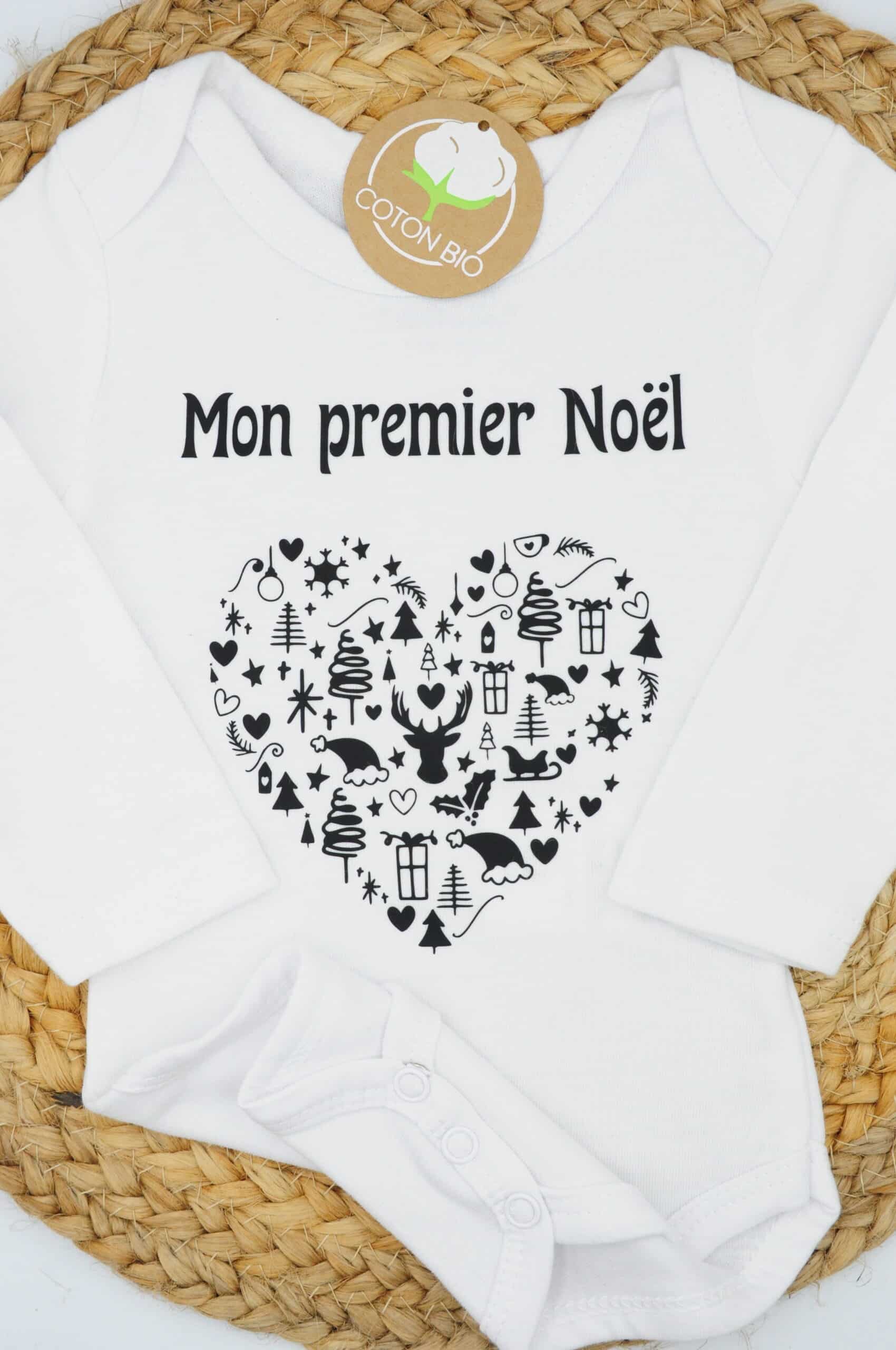 Body personnalisé mon premier noël