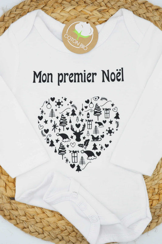 Body personnalisé mon premier noël