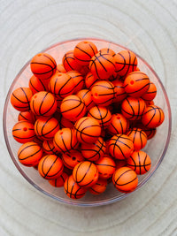 Perle silicone imprimées Basket