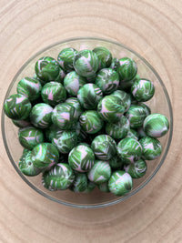 Perles en silicone imprimées Jungle