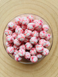 Perle silicone imprimées papillons