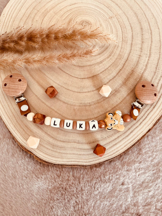 Attache doudou Le roi lion