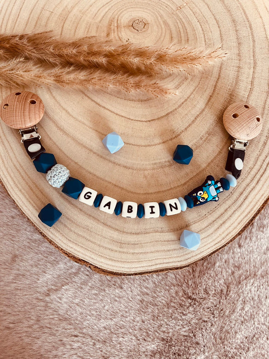 Attache doudou Bluey