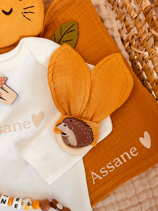 Coffret bébé personnalisé automne