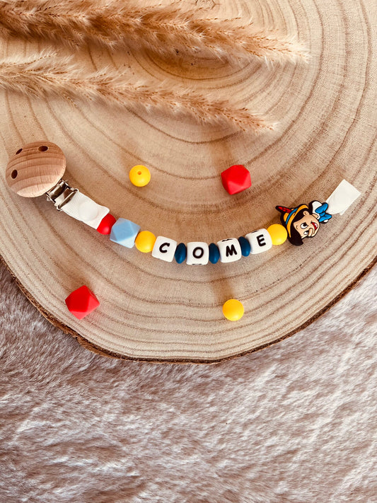 Attache tétine Pinocchio