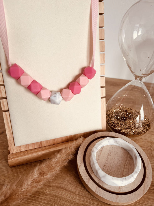 coffret d'allaitement rose vue principale